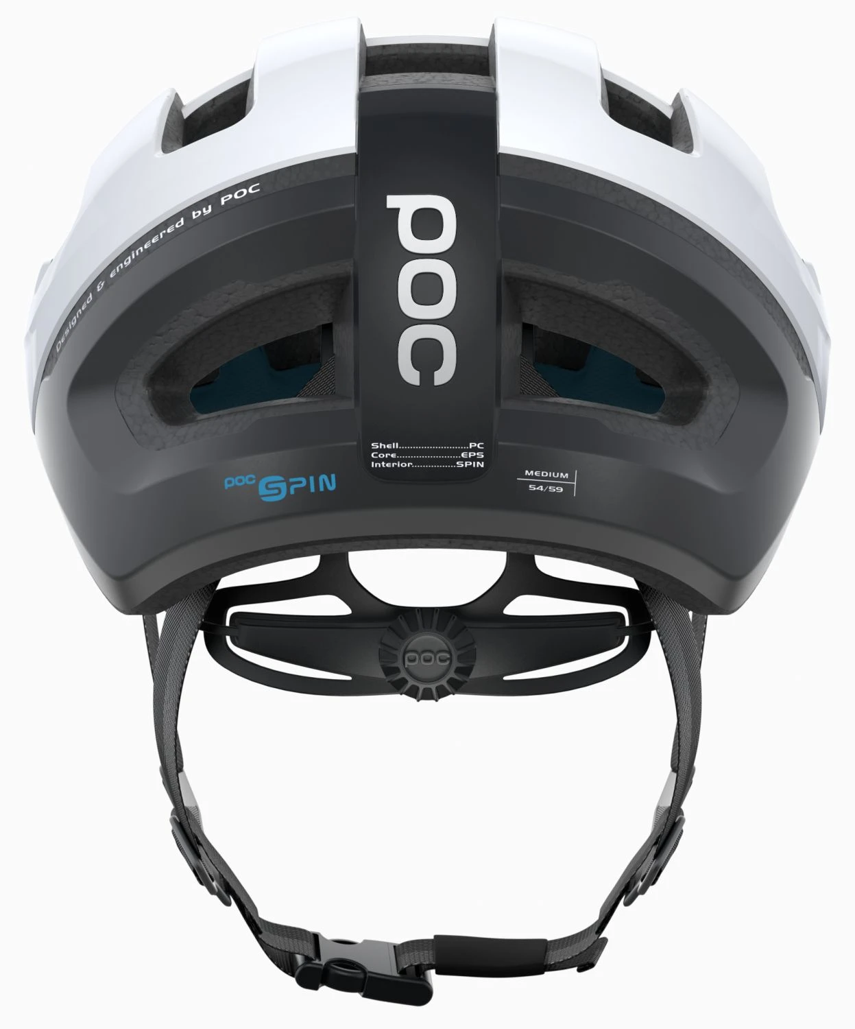 POC Omne Air Resitstance Spin Rennradhelm - Hydrogen White 4 POC Omne Air Resitstance Spin Rennradhelm - Hydrogen White – Bild 4
