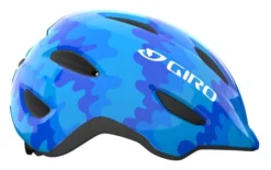 Giro Scamp Kinder Fahrradhelm - Blue Splash -Fahrradzubehör Geschäft 200165045 Giro Scamp blue splash left