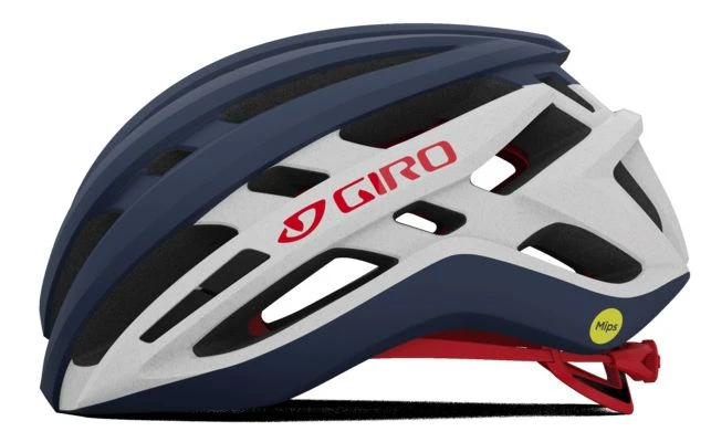Giro Agilis MIPS Rennradhelm - Matte Midn/white/red 1 Giro Agilis MIPS Rennradhelm - Matte Midn/white/red