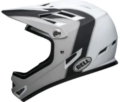 Bell Sanction BMX Downhill-Helm - Matte Black/white Presence
