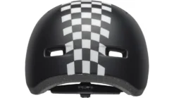 Bell Lil Ripper Kinder Fahrradhelm - Mat Black/white Checker -Fahrradzubehör Geschäft 210208007 bell lil ripper matte black white checkers 3