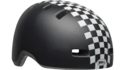 Bell Lil Ripper Kinder Fahrradhelm - Mat Black/white Checker -Fahrradzubehör Geschäft 210208007 bell lil ripper matte black white checkers 5
