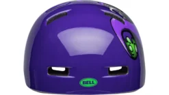 Bell Lil Ripper Kinder Fahrradhelm - Purple Tentacle -Fahrradzubehör Geschäft 210208029 bell lil ripper tentacle gloss purple front