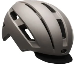 Bell Daily LED Mips Fahrradhelm - Mat Cement -Fahrradzubehör Geschäft 210223003 bell daily led mips commuter helmet matte cement front right