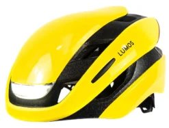 Lumos Ultra MIPS LED Fahrradhelm - Hi-vis Yellow