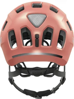 ABUS Youn-I 2.0 Junior-Fahrradhelm - Rose Gold -Fahrradzubehör Geschäft 91887 YOUN I 2 0 ROSE GOLD REAR CMYK 3