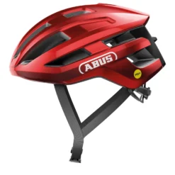 ABUS Powerdom Mips Rennradhelm - Blaze Red Shiny