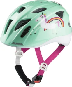 Alpina Ximo Flash Kinder Fahrradhelm - Mint Unicorn