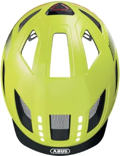 ABUS Hyban 2.0 LED Fahrradhelm - Signal Yellow Shiny -Fahrradzubehör Geschäft ABUS Hyban 2 0 Led Fahrradhelm signal yellow shiny 4