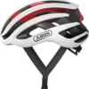ABUS AirBreaker Rennradhelm - White-red