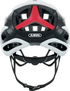 ABUS AirBreaker Rennradhelm - White-red -Fahrradzubehör Geschäft Abus Airbreaker Rennradhelm cycling helmet white red 3