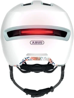 ABUS HUD-Y City- Fahrradhelm - Flower White Shiny 7 ABUS HUD-Y City- Fahrradhelm - Flower White Shiny -Fahrradzubehör Geschäft Abus Hud y city stadt fahrradhelm ebike helm flower white L 3