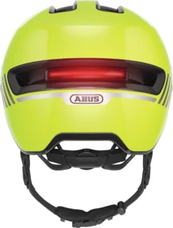 ABUS HUD-Y City- Fahrradhelm - Signal Yellow -Fahrradzubehör Geschäft Abus Hud y city stadt fahrradhelm ebike helm signal yellow 3