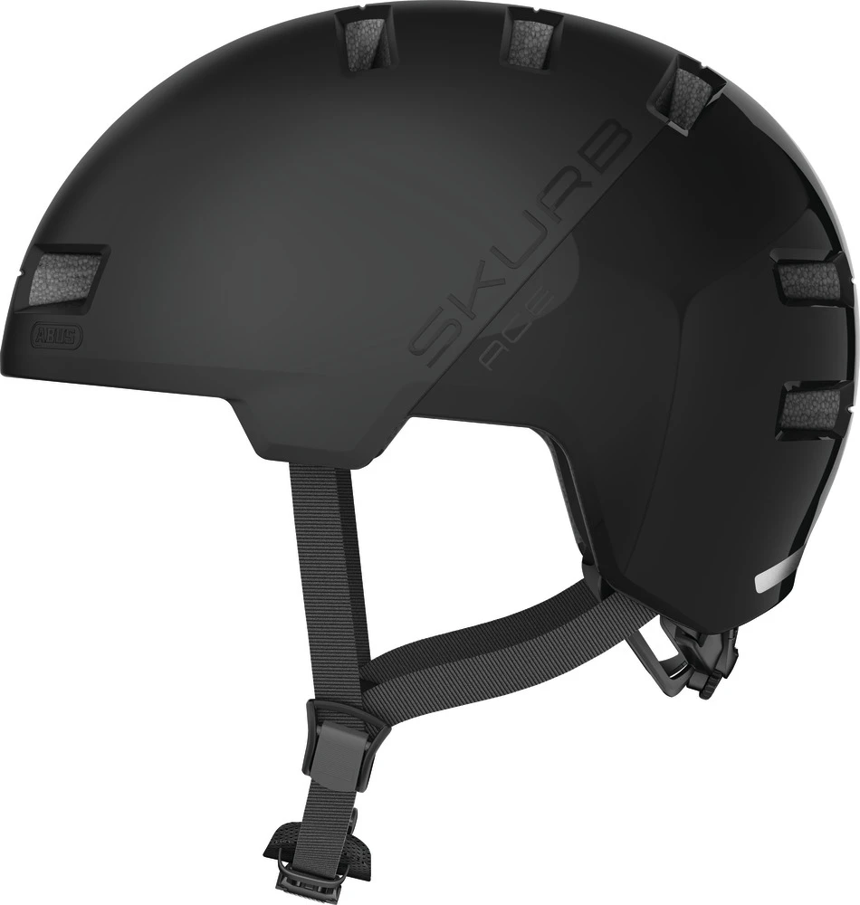 ABUS Skurb ACE Fahrradhelm Skatehelm-velvet Black