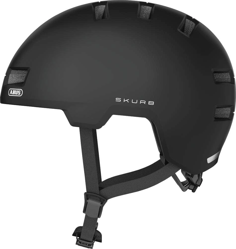 ABUS Skurb Fahrradhelm Skatehelm-velvet Black