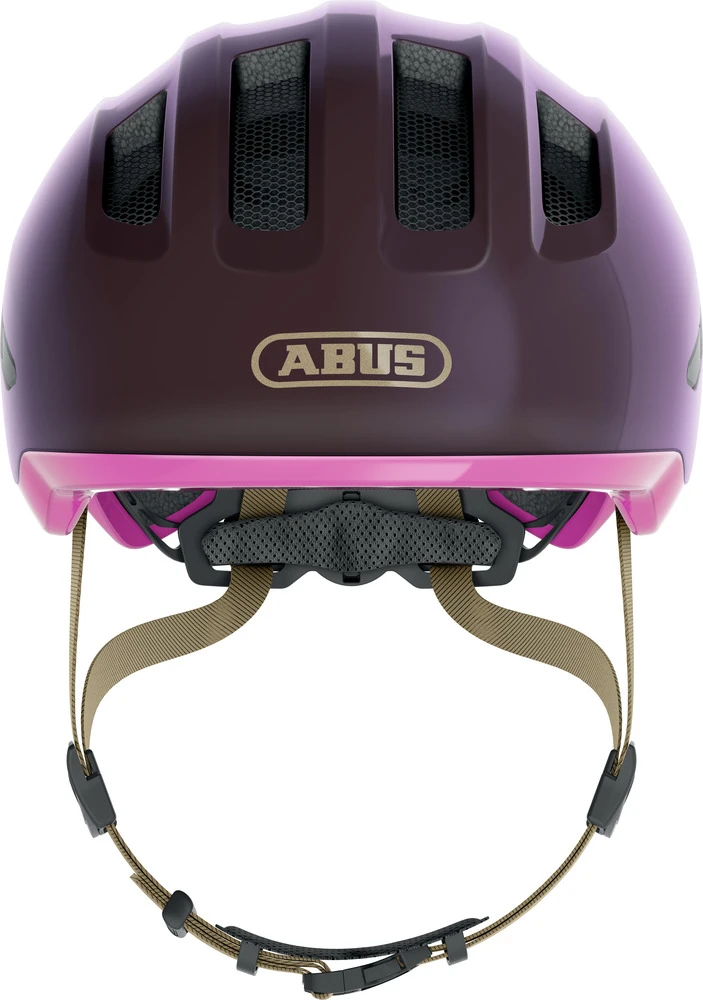 ABUS Smiley 3.0 ACE LED Kinder-Fahrradhelm - Royal Purple Shiny 2 ABUS Smiley 3.0 ACE LED Kinder-Fahrradhelm - Royal Purple Shiny – Bild 2