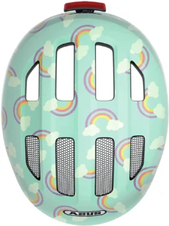 ABUS Smiley 3.0 LED Kinder-Fahrradhelm - Blue Rainbow 7 ABUS Smiley 3.0 LED Kinder-Fahrradhelm - Blue Rainbow -Fahrradzubehör Geschäft Abus Smiley 3 0 LED kinder fahrradhelm blue rainbow 4