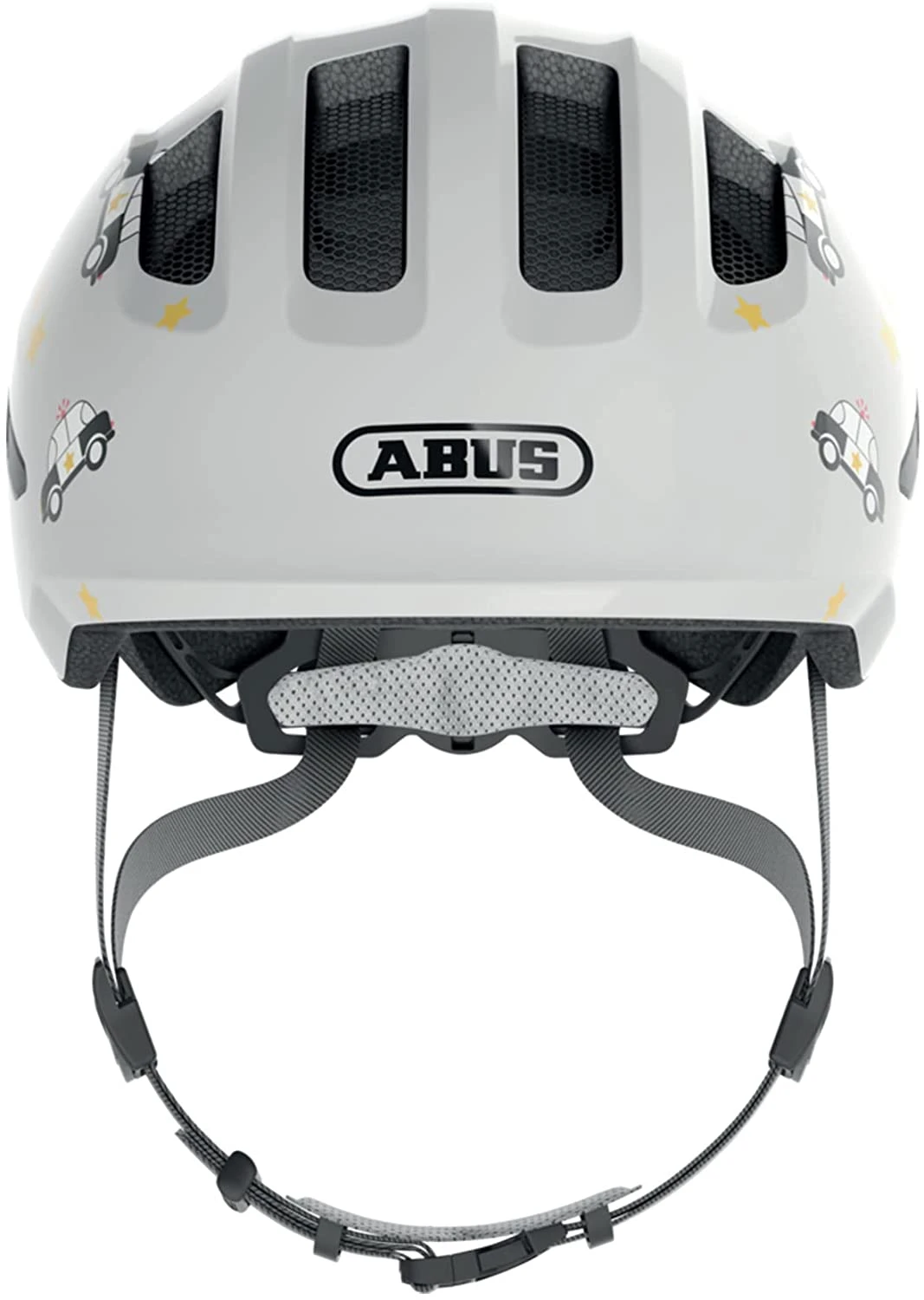 ABUS Smiley 3.0 Kinder-Fahrradhelm - Grey Police 2 ABUS Smiley 3.0 Kinder-Fahrradhelm - Grey Police – Bild 2