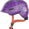 ABUS Smiley 3.0 Kinder-Fahrradhelm - Purple Star