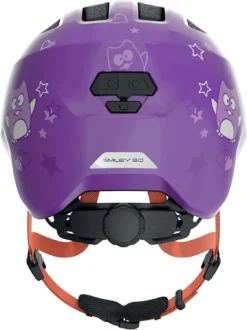 ABUS Smiley 3.0 Kinder-Fahrradhelm - Purple Star -Fahrradzubehör Geschäft Abus Smiley 3 0 kinder fahrradhelm purple star 3