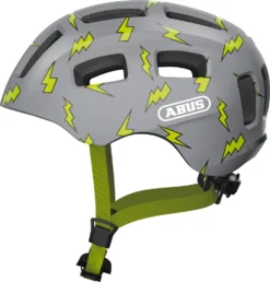 ABUS Youn-I 2.0 Junior-Fahrradhelm - Grey Flash
