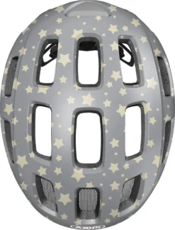 ABUS Youn-I 2.0 Junior-Fahrradhelm - Grey Star 7 ABUS Youn-I 2.0 Junior-Fahrradhelm - Grey Star -Fahrradzubehör Geschäft Abus Youn I 2 0 Kinderfahrradhelm grey star 4