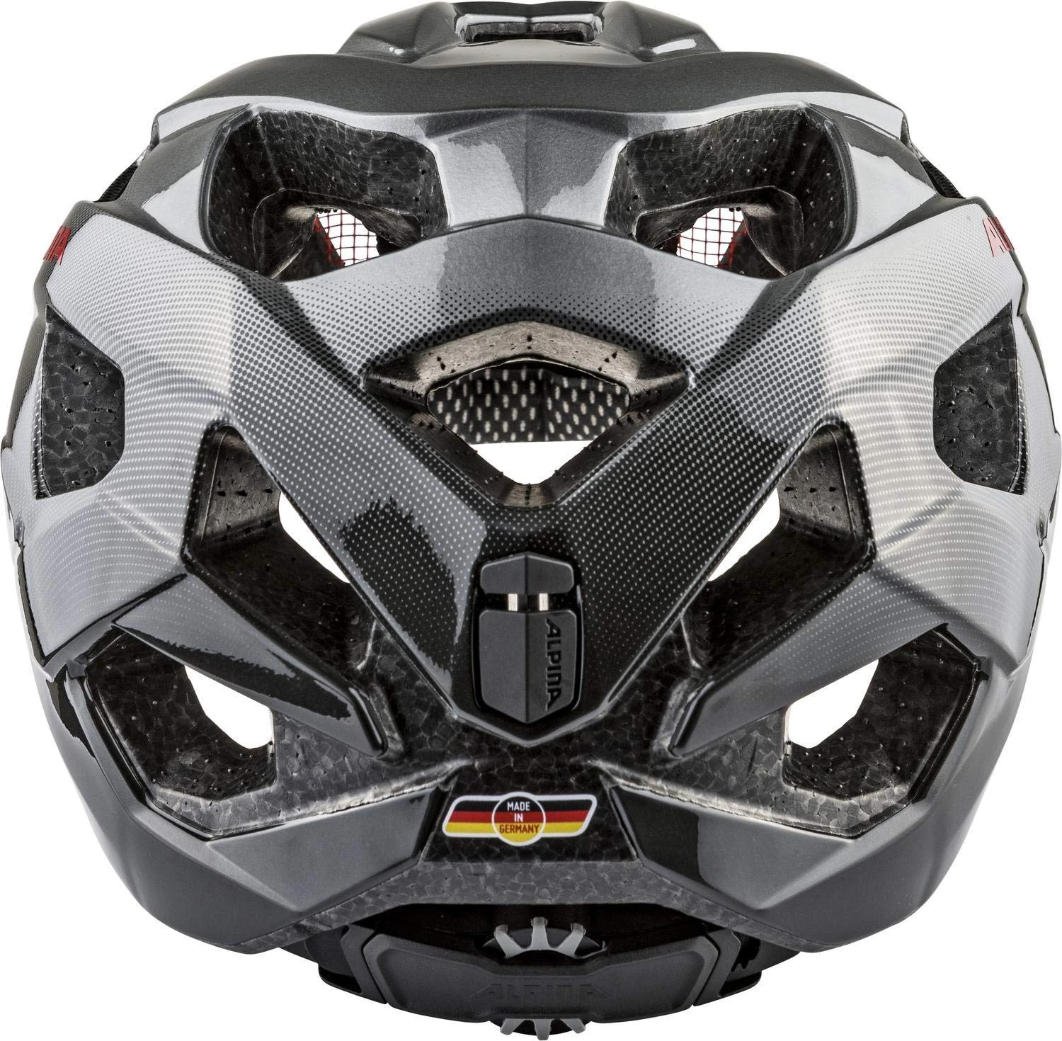 Alpina Anzana Fahrradhelm - Dark Silver Black Red 4 Alpina Anzana Fahrradhelm - Dark Silver Black Red – Bild 4