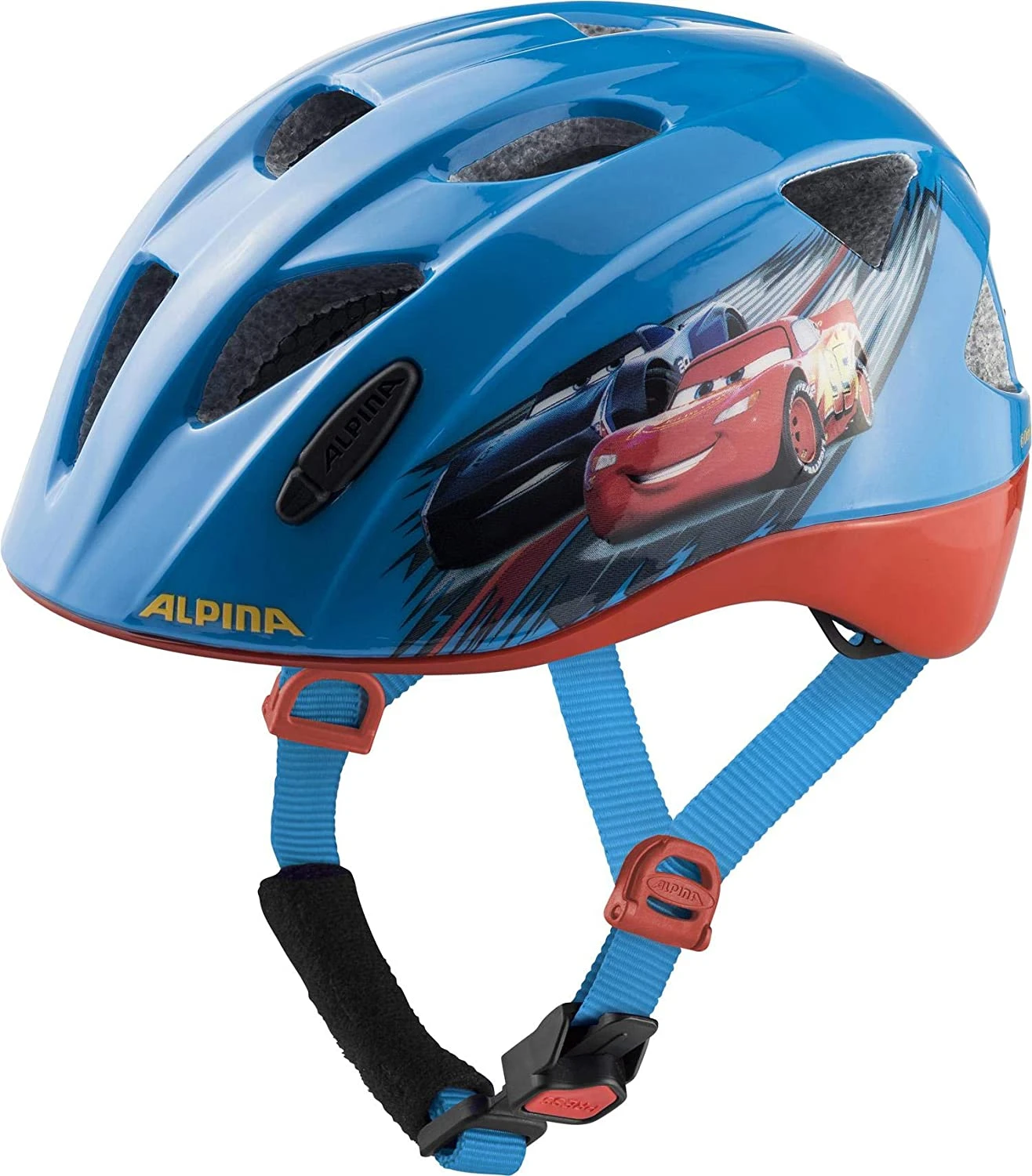 Alpina Ximo Kinder Fahrradhelm - Disney Cars 1 Alpina Ximo Kinder Fahrradhelm - Disney Cars