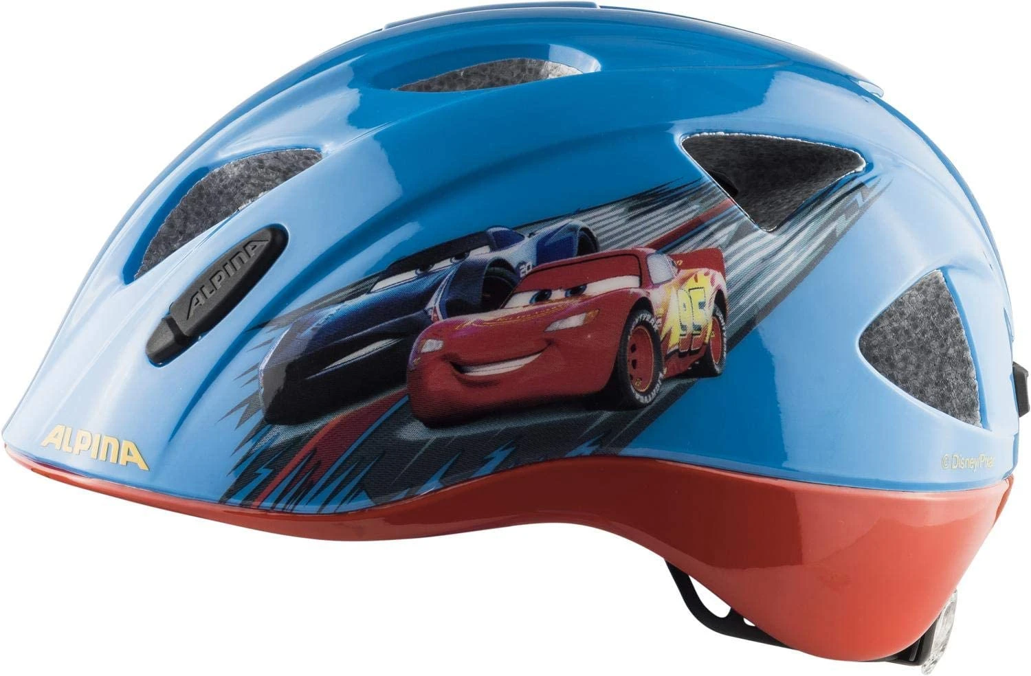 Alpina Ximo Kinder Fahrradhelm - Disney Cars 3 Alpina Ximo Kinder Fahrradhelm - Disney Cars – Bild 3