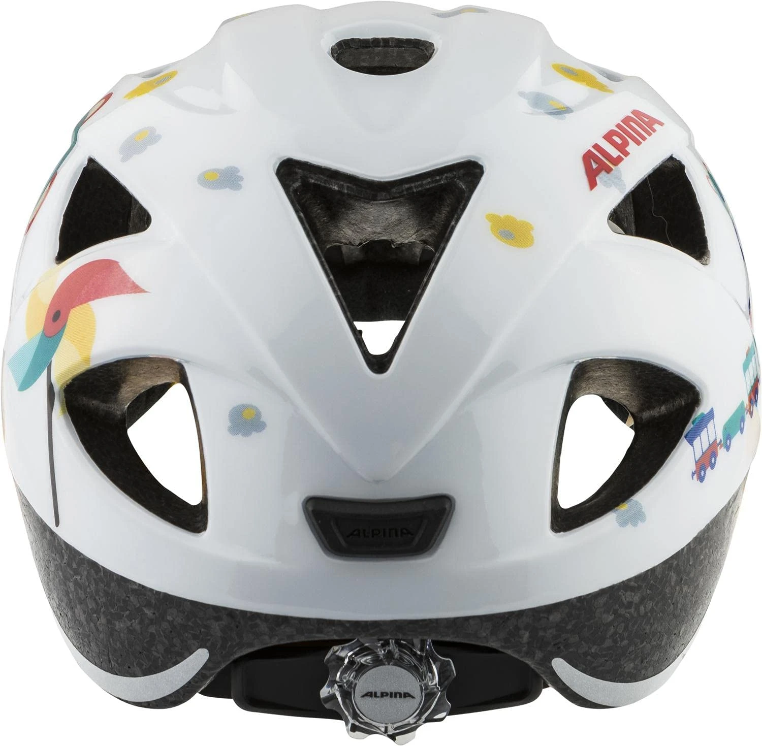 Alpina Ximo Kinder Fahrradhelm - White Bear Gloss 4 Alpina Ximo Kinder Fahrradhelm - White Bear Gloss – Bild 4