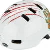 Bell Lil Ripper Kinder Fahrradhelm - Gloss White Grizzly