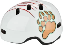 Bell Lil Ripper Kinder Fahrradhelm - Gloss White Grizzly -Fahrradzubehör Geschäft Bell Littly Ripper Kinderfahrradhelm gloss white grizzly 3