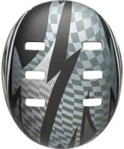 Bell Local Skaterhelm & Fahrradhelm-matte Black Grey Psycho -Fahrradzubehör Geschäft Bell Local Skat Helm Fahrradhelm Skater black grey psycho 4