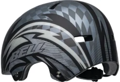 Bell Local Skaterhelm & Fahrradhelm-matte Black Grey Psycho -Fahrradzubehör Geschäft Bell Local Skat Helm Fahrradhelm Skater black grey psycho 6