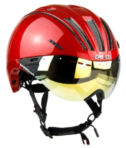 Fahrradzubehör Geschäft -Fahrradzubehör Geschäft CASCO ROADster Plus Glossy Red Visor Sunset persp rgb 04 3628