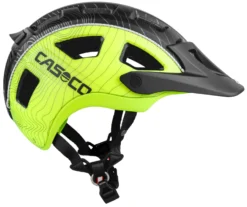 CASCO MTB.E Fahrradhelm - Black Neon Yellow