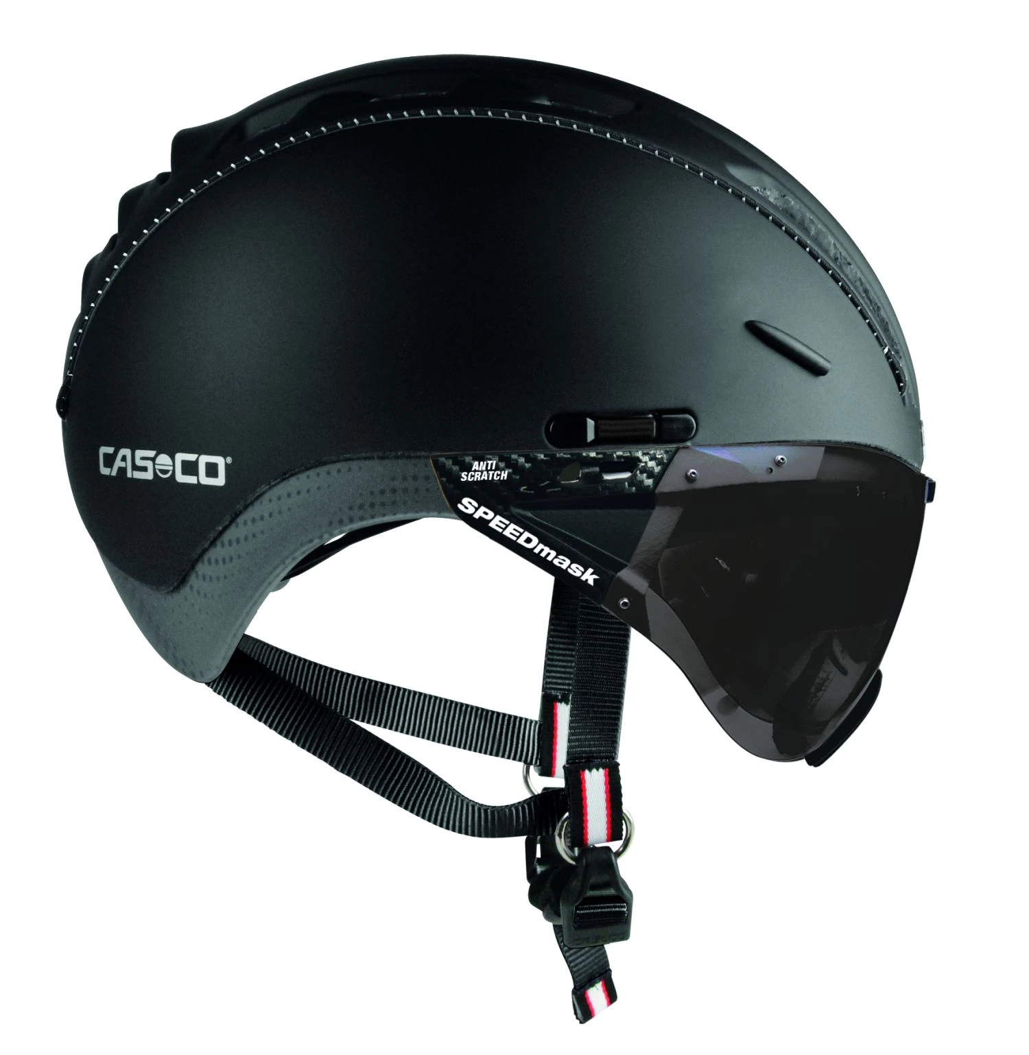 CASCO Roadster Visier Fahrradhelm- Black 1 CASCO Roadster Visier Fahrradhelm- Black