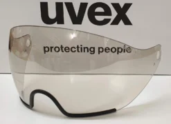 Helles Visier Für Uvex Finale Visor Fahrradhelm - Litemirror Silver S1