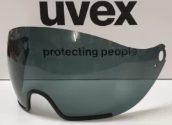Dunkles Visier Für Uvex Finale Visor Fahrradhelm - Grey Smoke S3