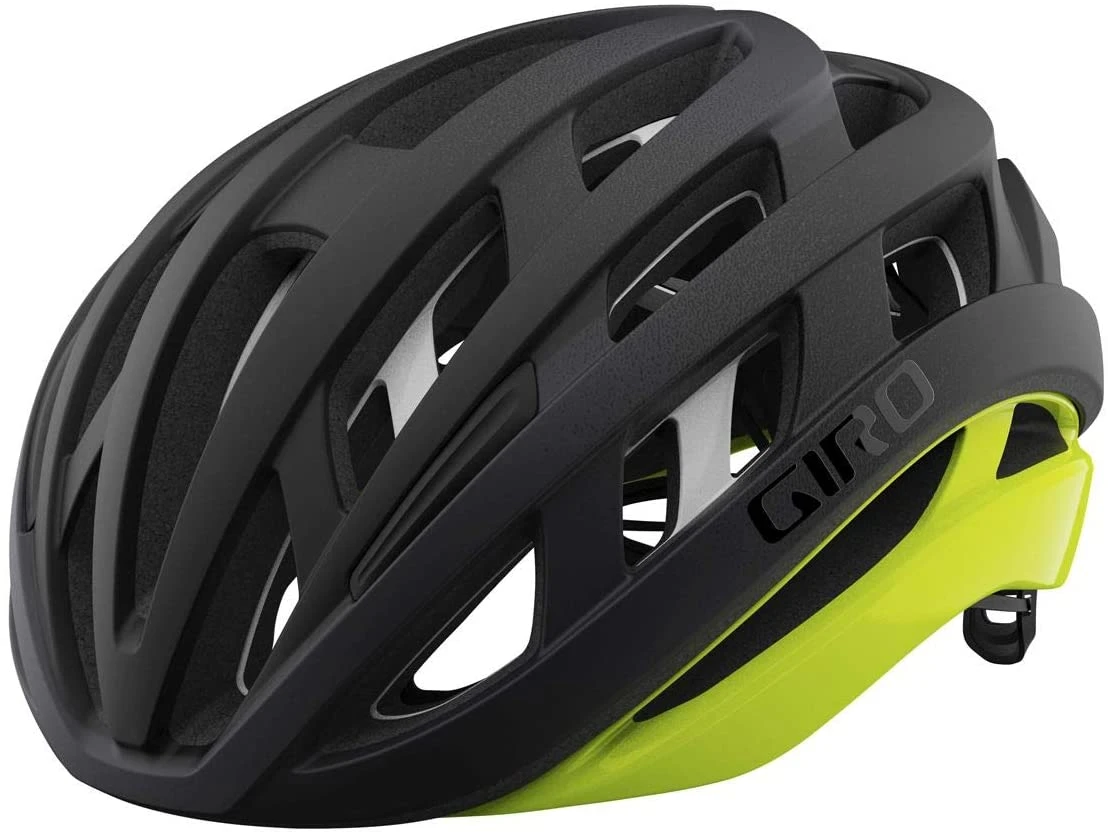 Giro Helios Spherical Mips Rennradhelm - Matte Black Fade/highlight Yellow 2 Giro Helios Spherical Mips Rennradhelm - Matte Black Fade/highlight Yellow – Bild 2