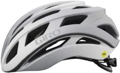 Giro Helios Spherical Mips Rennradhelm - Matte White/silver Fade