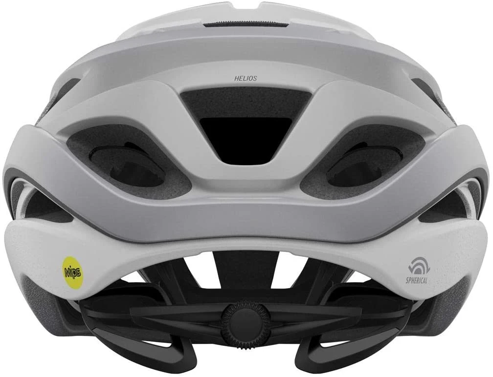 Giro Helios Spherical Mips Rennradhelm - Matte White/silver Fade 4 Giro Helios Spherical Mips Rennradhelm - Matte White/silver Fade – Bild 4