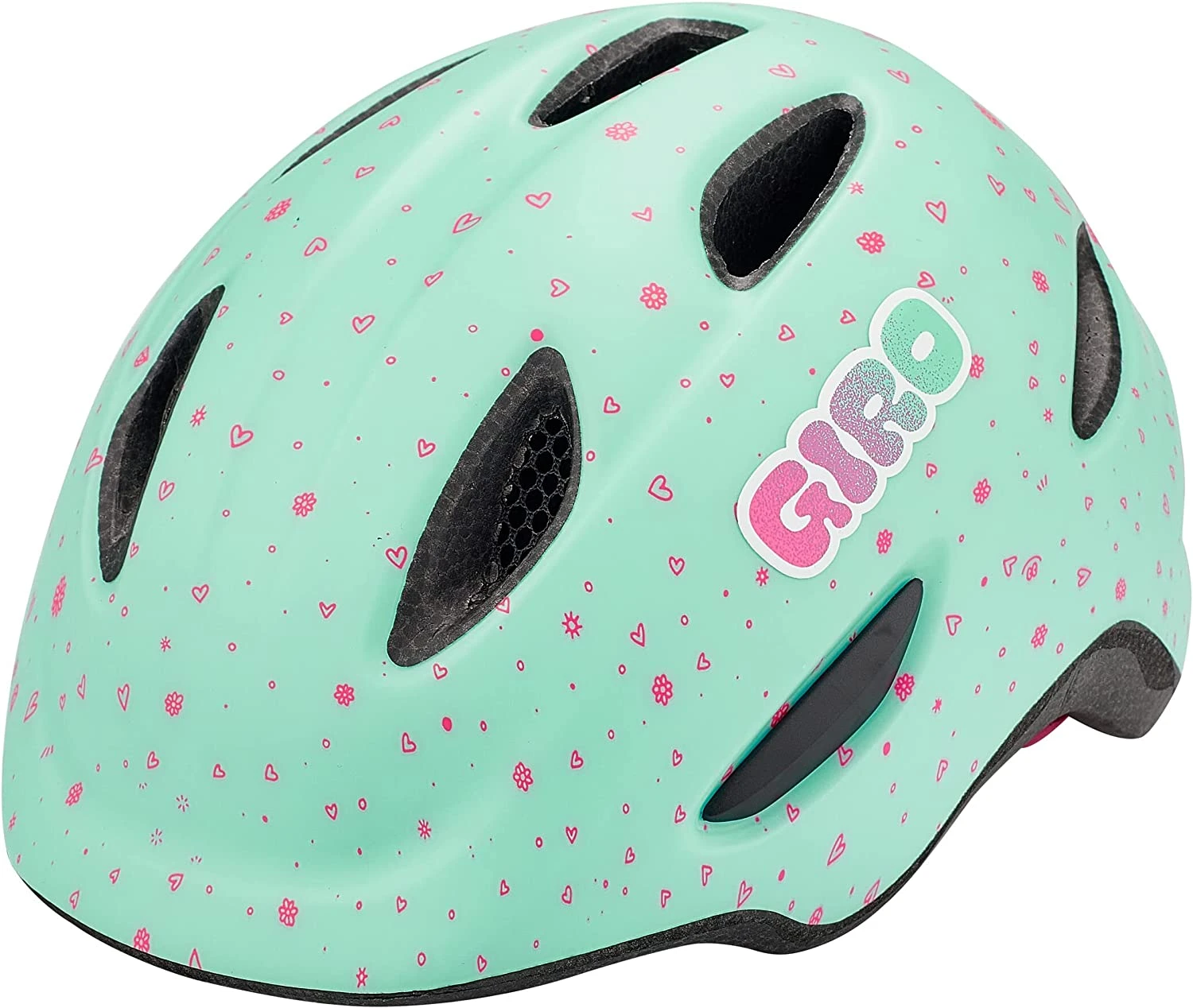 Giro Scamp Kinder Fahrradhelm - Matte Screaming Teal 1 Giro Scamp Kinder Fahrradhelm - Matte Screaming Teal