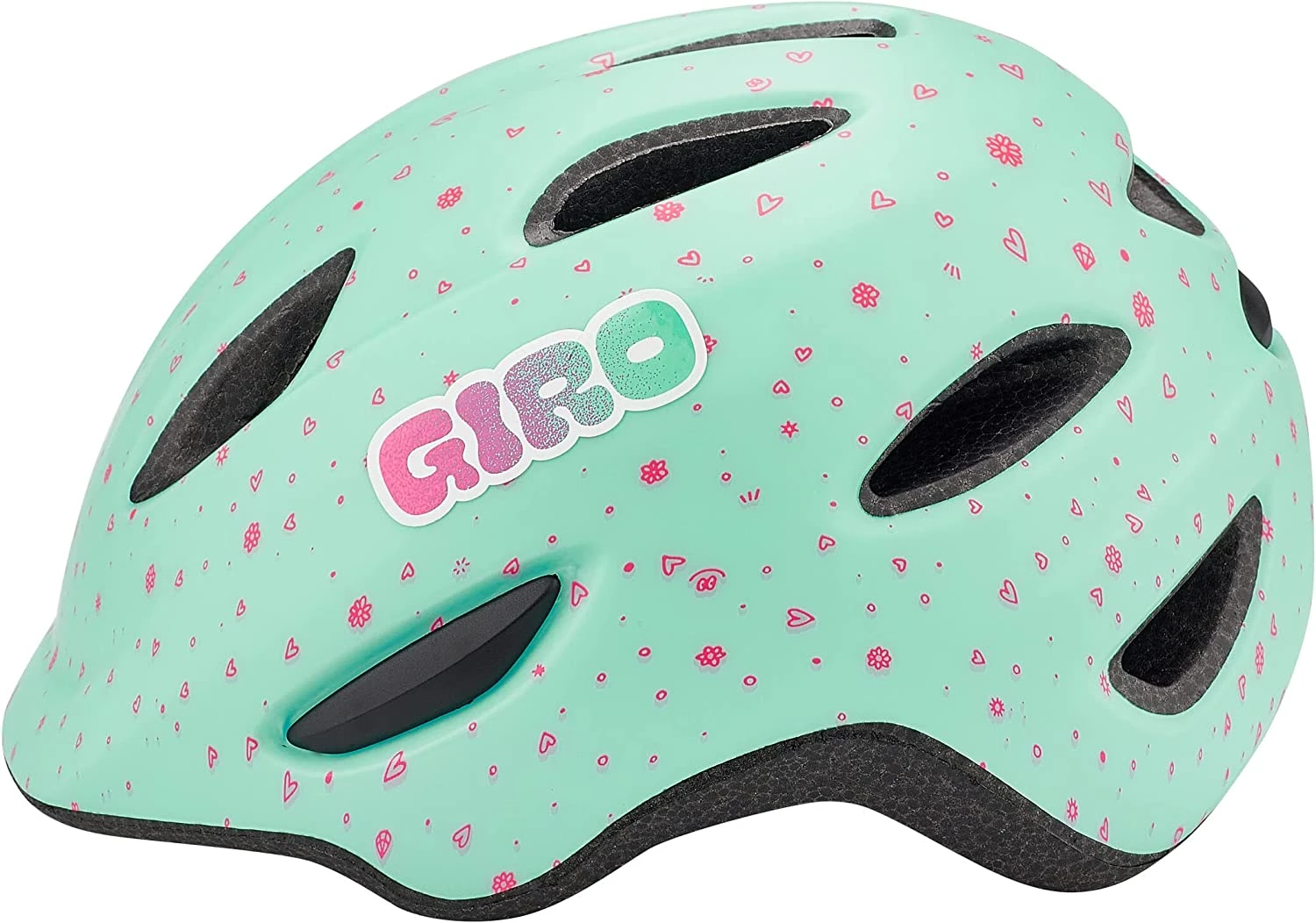 Giro Scamp Kinder Fahrradhelm - Matte Screaming Teal 3 Giro Scamp Kinder Fahrradhelm - Matte Screaming Teal – Bild 3