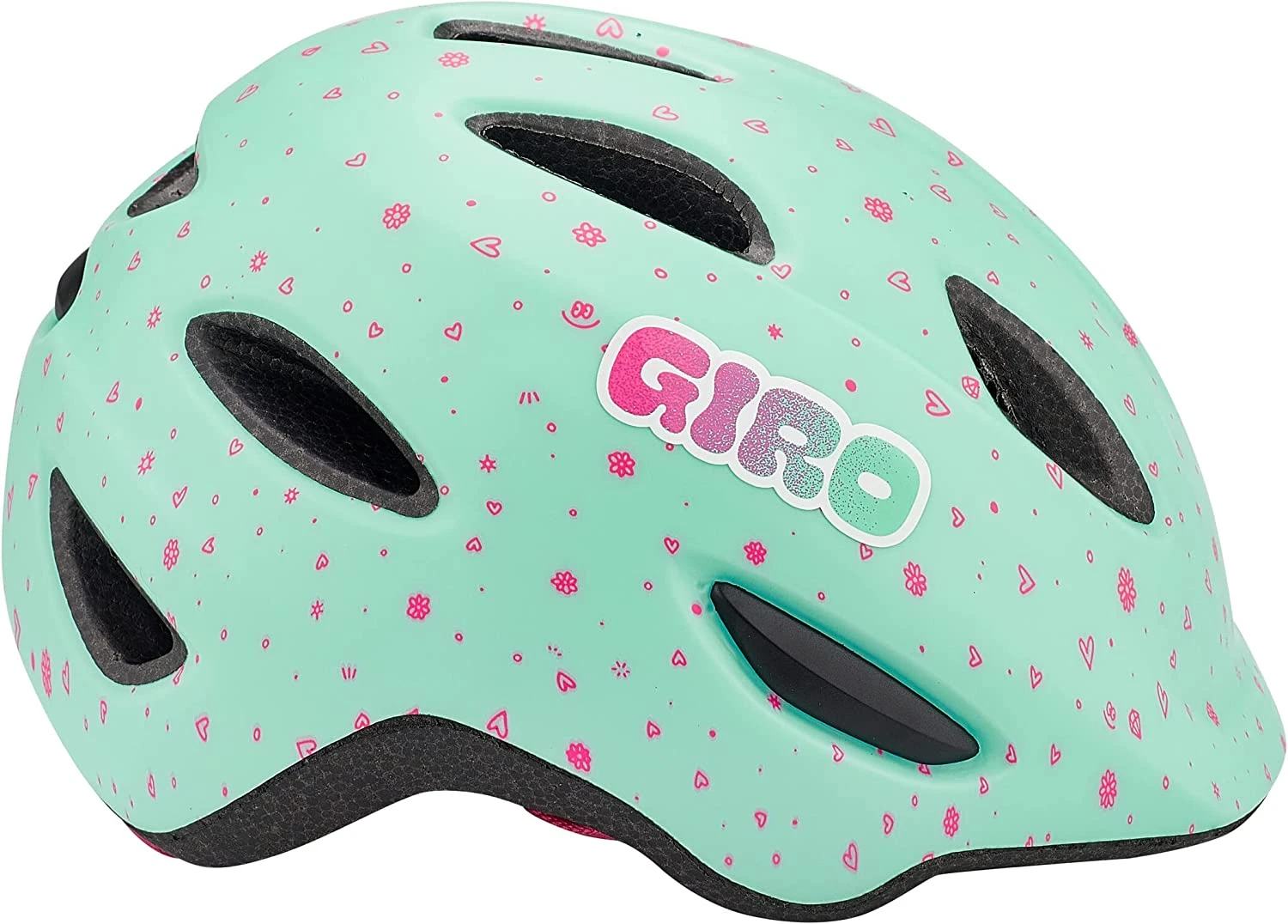Giro Scamp Kinder Fahrradhelm - Matte Screaming Teal 4 Giro Scamp Kinder Fahrradhelm - Matte Screaming Teal – Bild 4