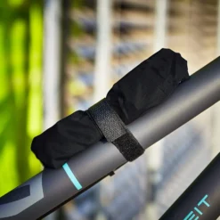 Helmtüte - Helmtasche Mit Diebstahlschutz -Fahrradzubehör Geschäft Helmtuete helmschloss fahrradhelm anschliessen 7