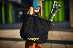 Helmtüte - Helmtasche Mit Diebstahlschutz -Fahrradzubehör Geschäft Helmtuete helmschloss fahrradhelm anschliessen 8