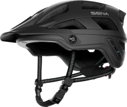 SENA M1 Smarter Fahrradhelm - Matt Black