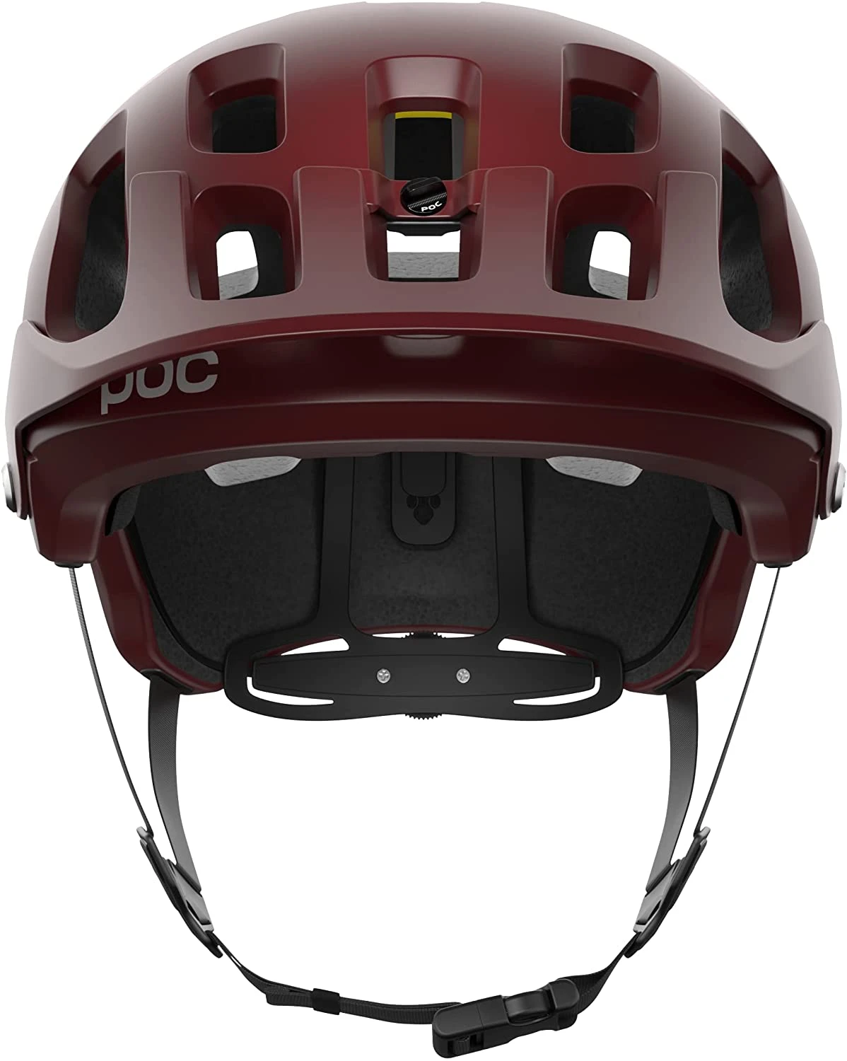 POC Tectal Race MIPS Mountainbike-Helm - Garnet Red/Hydrogen White Matt 2 POC Tectal Race MIPS Mountainbike-Helm - Garnet Red/Hydrogen White Matt – Bild 2
