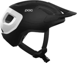 POC Axion Race MIPS MTB-Fahrradhelm-Helm - Uranium Black Matt/Hydrogen White -Fahrradzubehör Geschäft Poc Axion race mips MTB Bike Helm Fahrradhelm uranium black white 3